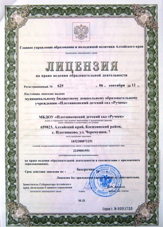 лицензия